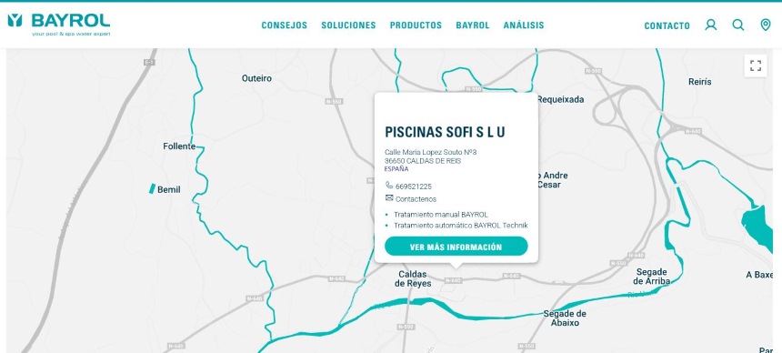 Distribuidores oficiales de Bayrol para Galicia