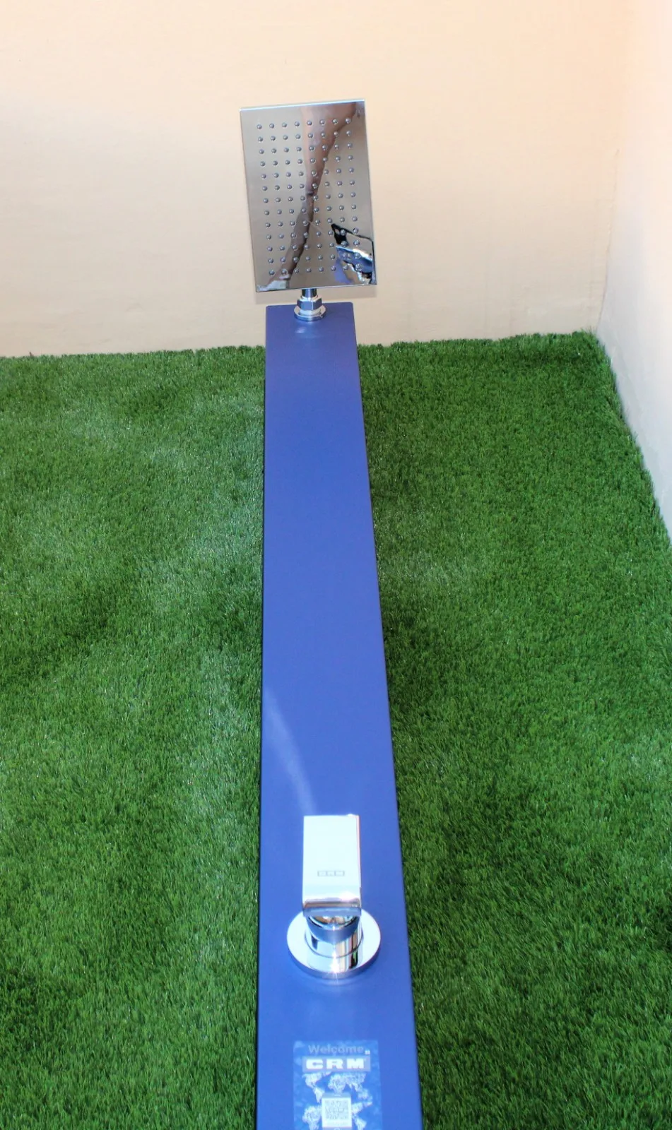 Ducha solar 30 L azul marino