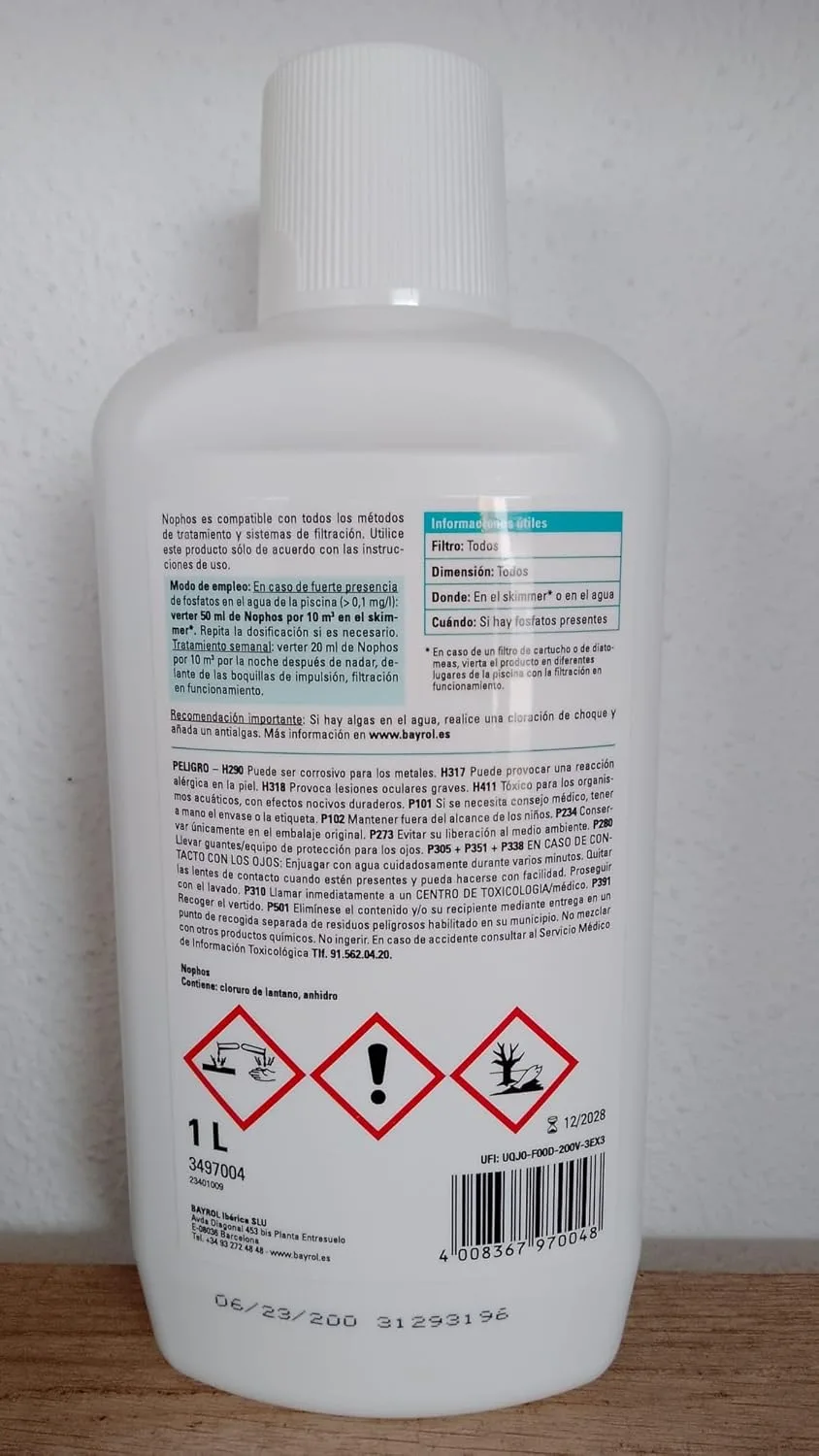 Nophos – Eliminador de fosfatos (1 L)