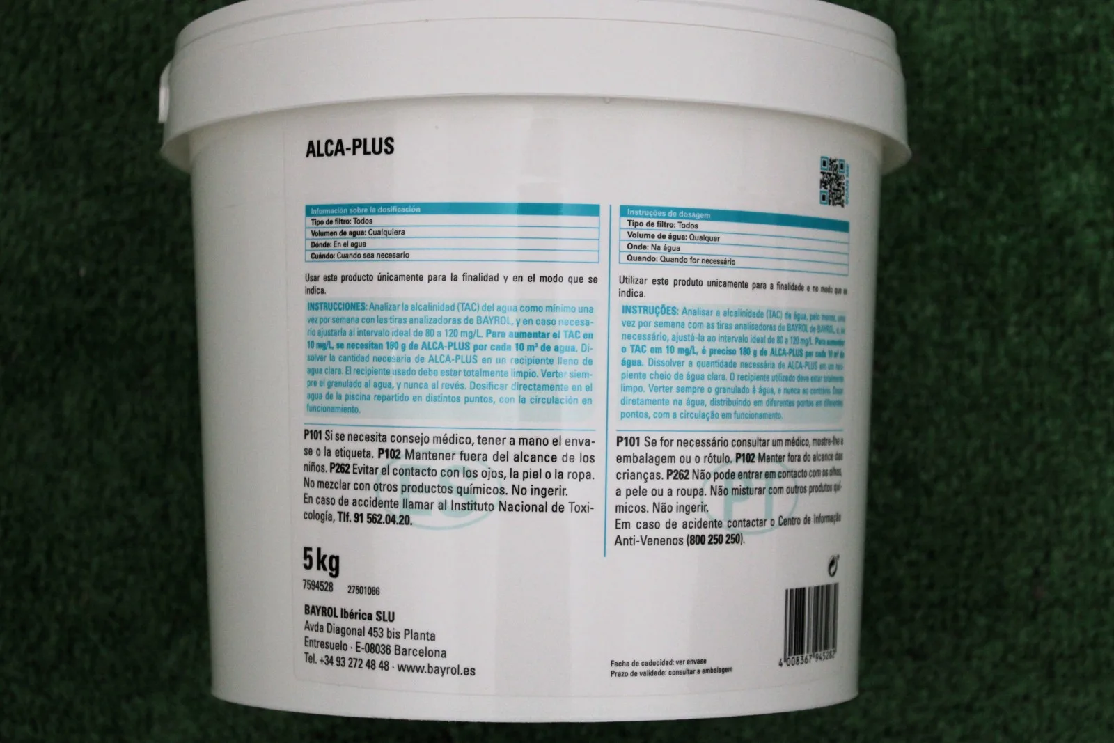 Alca-Plus – Incrementador de alcalinidad (5 kg)