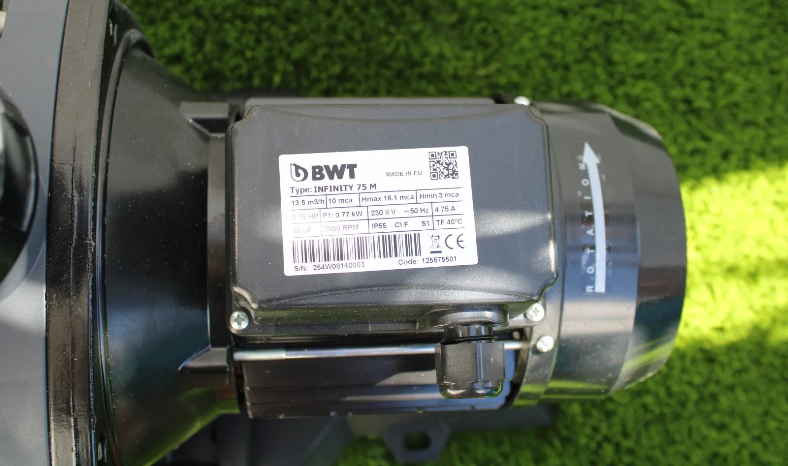 Motor BWT Infinity Monofásico