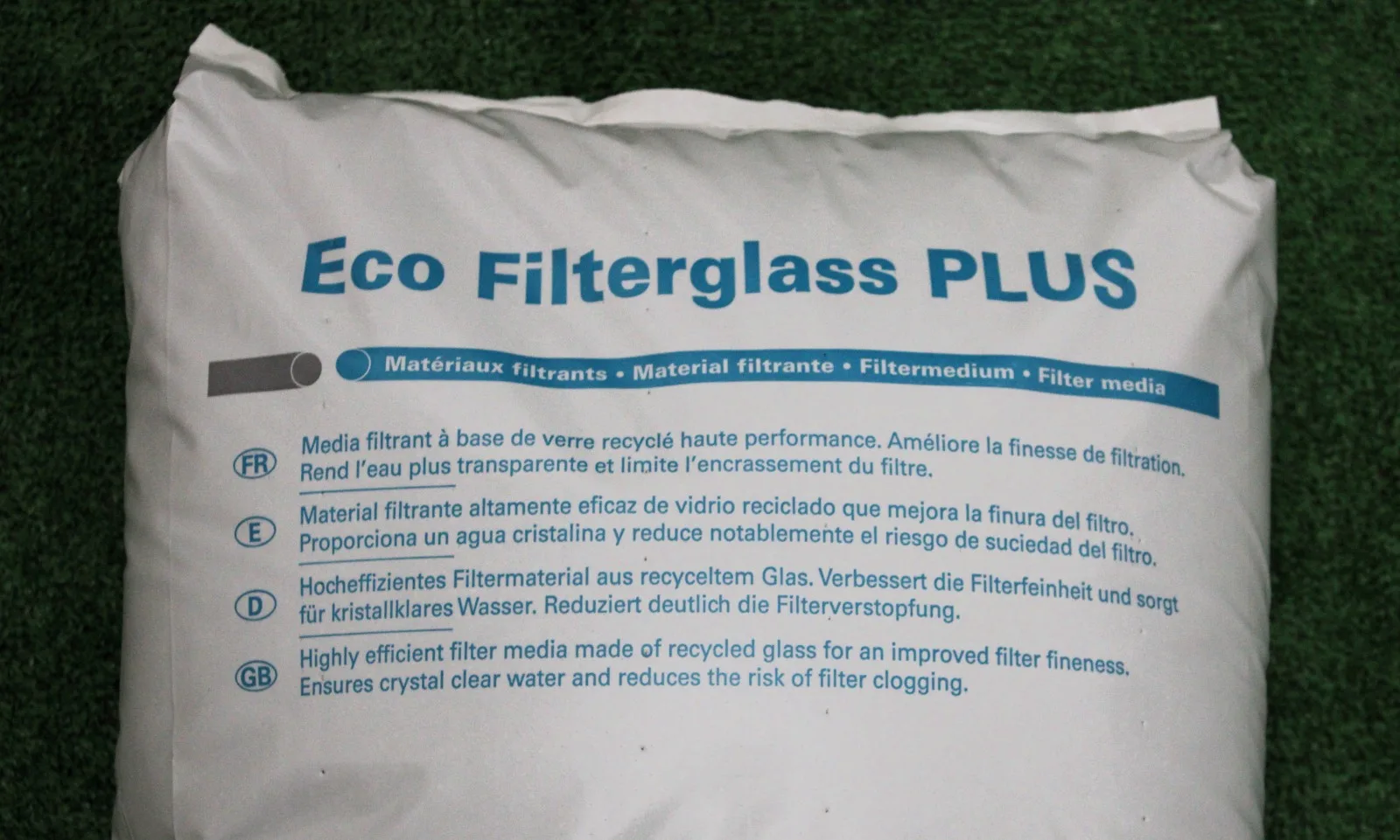 Vidrio – Eco Filterglass Plus