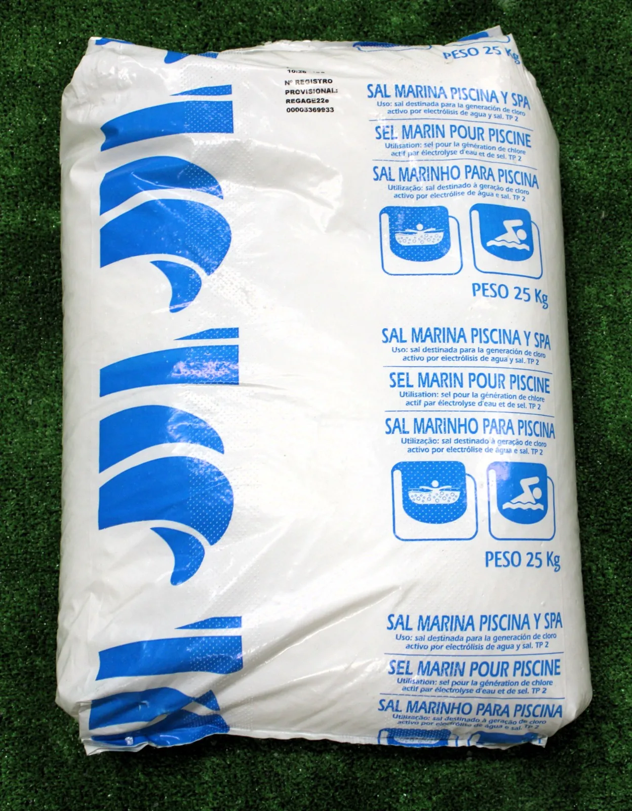 Sal marina para piscina y SPA
