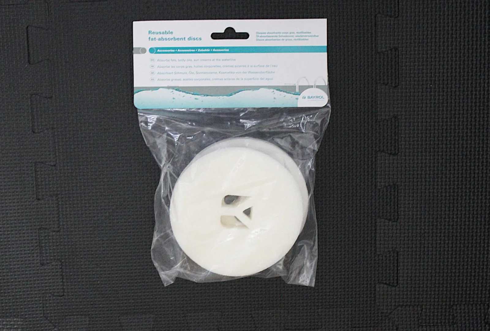 Discos absorbentes de grasas BAYROL · Pack de 2