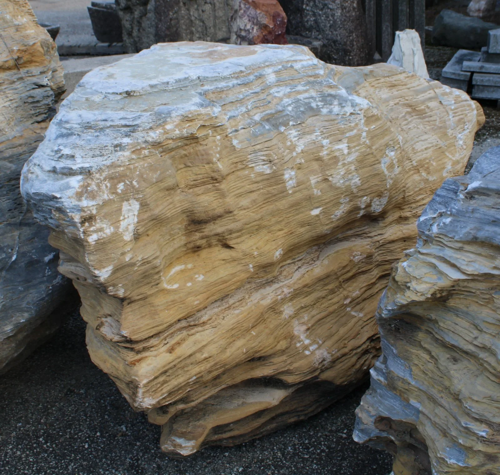 Piedra natural Cuarcita de Incio Modelo 8 para jardín