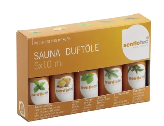 Kit de 5 esencias para sauna