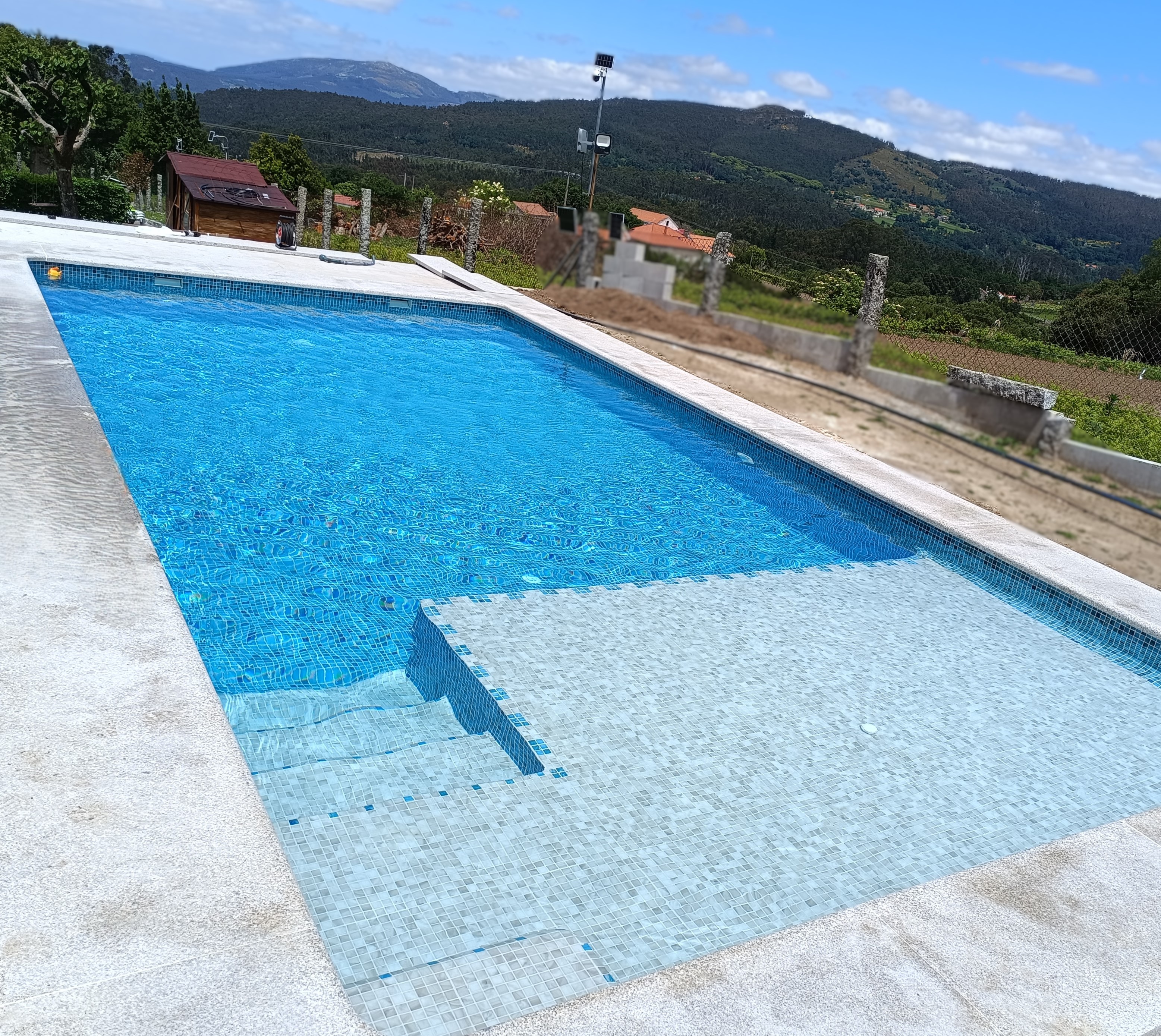 Piscina en Cuntis