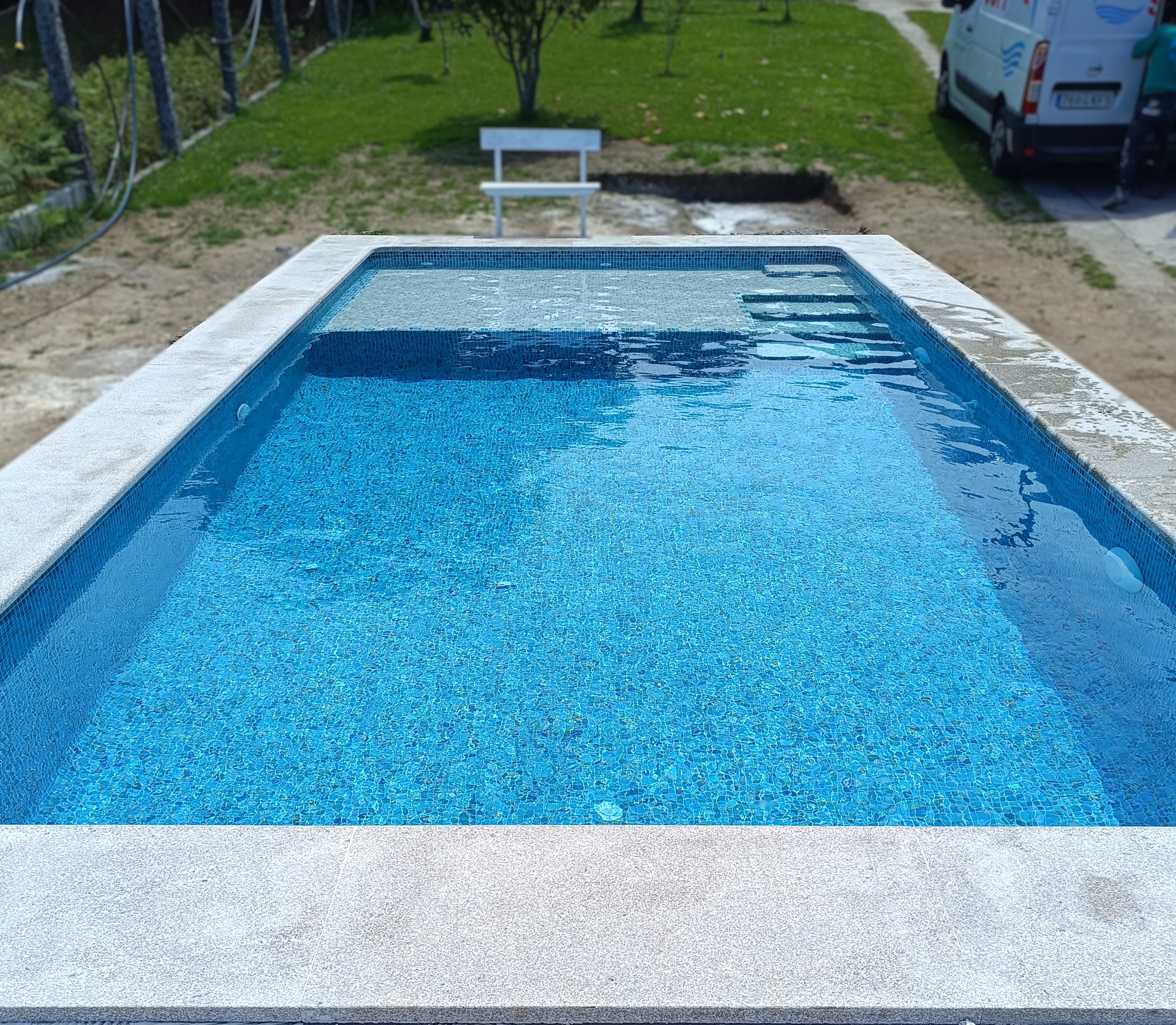 Piscina en Cuntis