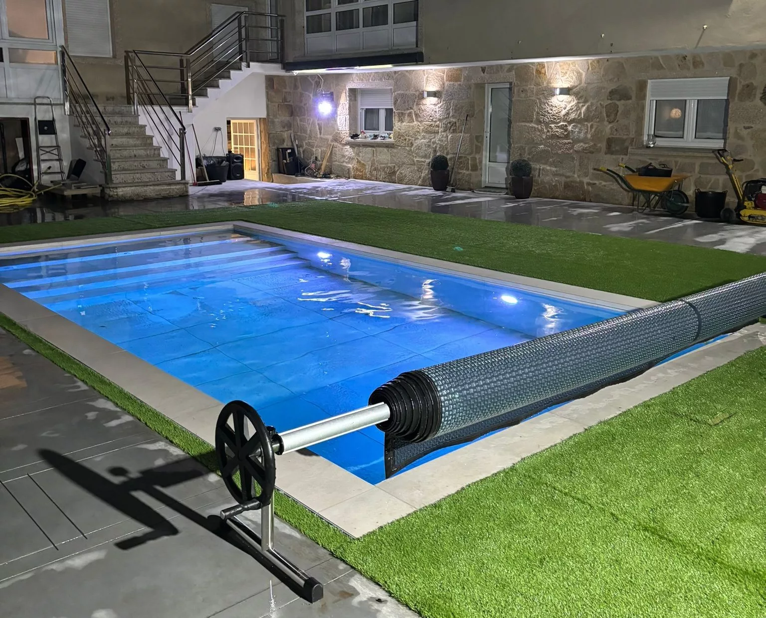 Piscina en Vilanova de Arousa