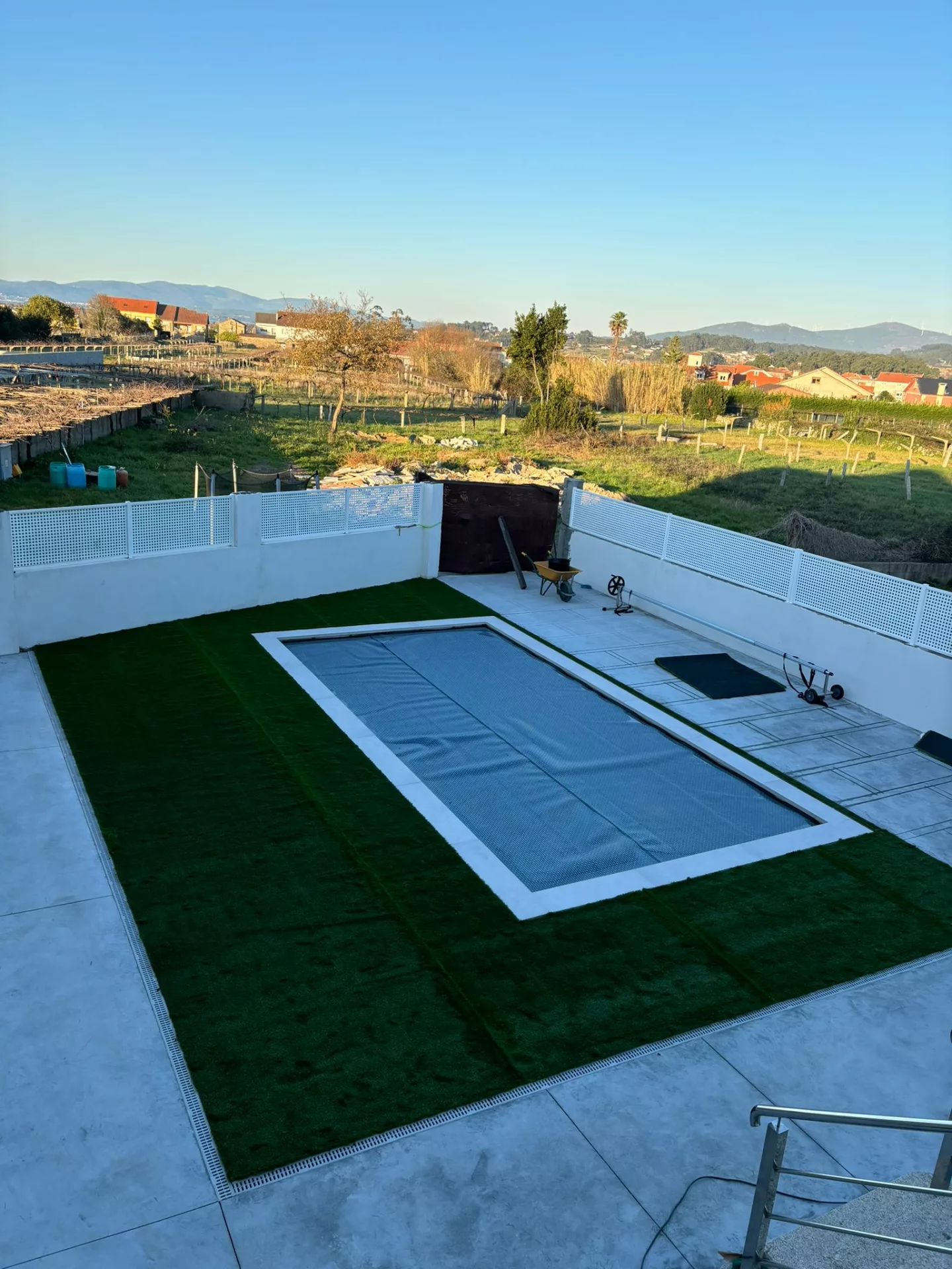Piscina en Vilanova de Arousa