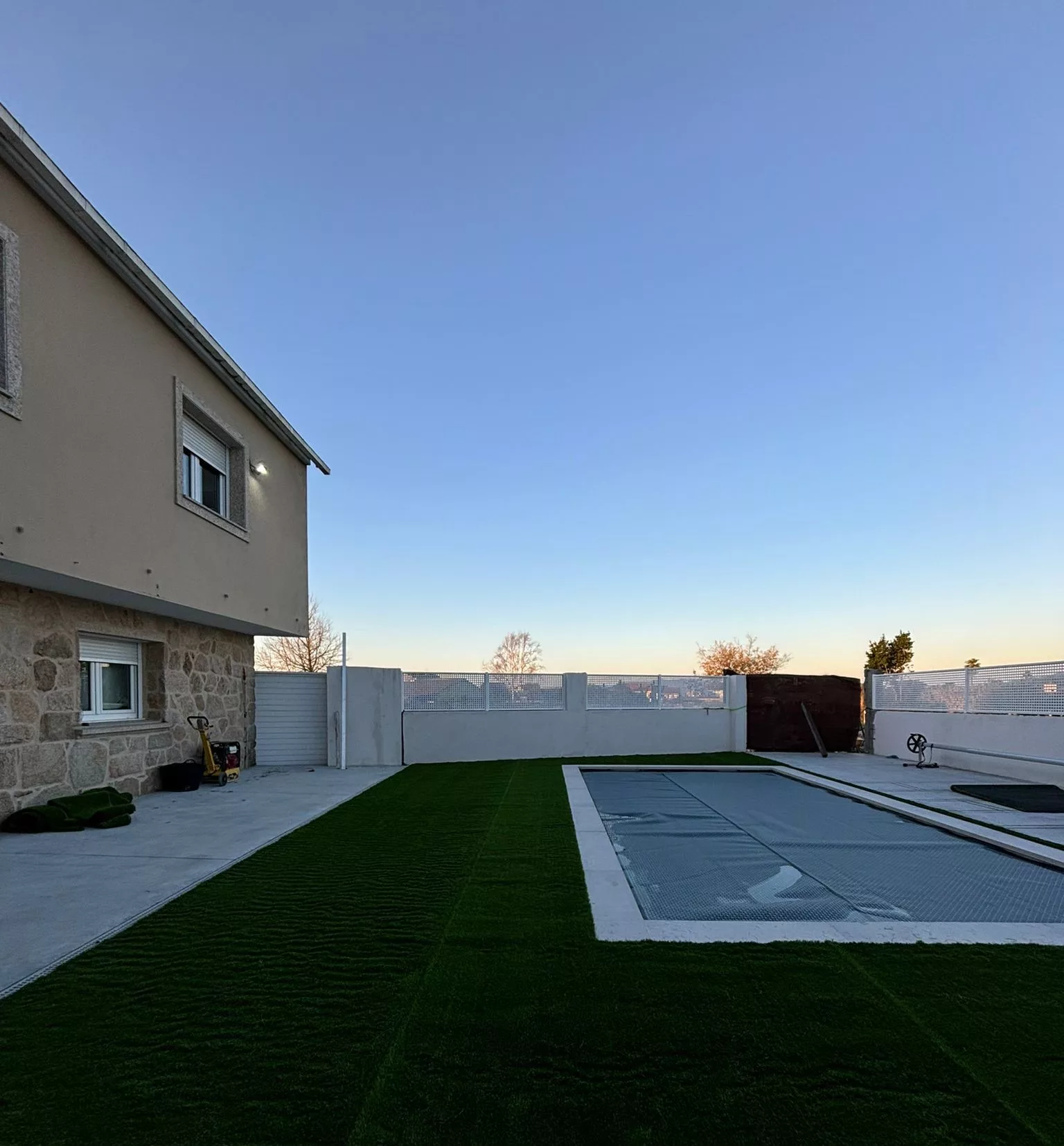 Piscina en Vilanova de Arousa